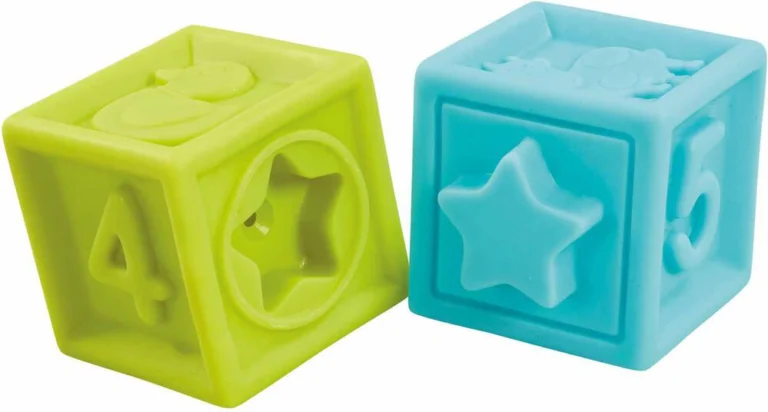 Blocs empilables souples Sidj, 9 cubes à assembler