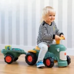 Porteur tracteur Maurice Cap avec remorque, fabriqué en France