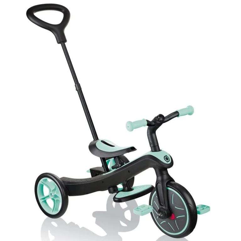 Tricycle évolutif Globber Explorer 4 en 1, vert menthe