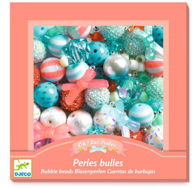 Coffret Perles Bulles argent Djeco