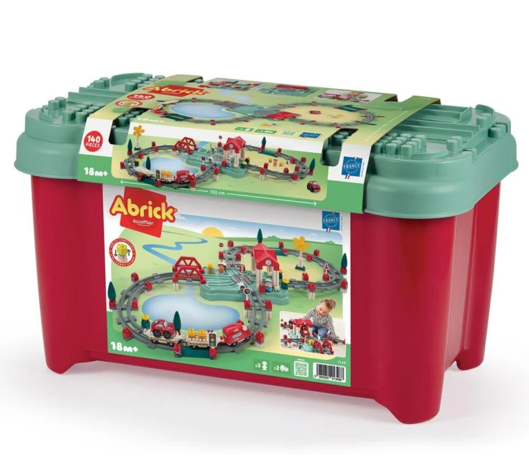 Baril circuit train Écoiffier Abrick