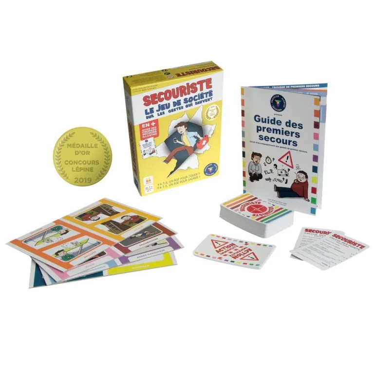 Secouriste, le jeu de société des gestes qui sauvent