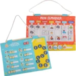 Calendrier semainier et gratitude Jade Montessori