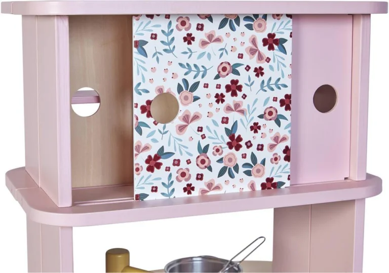 Cuisine Twist en bois Janod, recto-verso et extensible