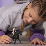 Figurine Schleich cavalière Tori et sa jument Princess