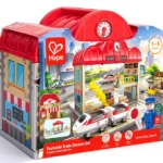 Coffret circuit de train portable Hape