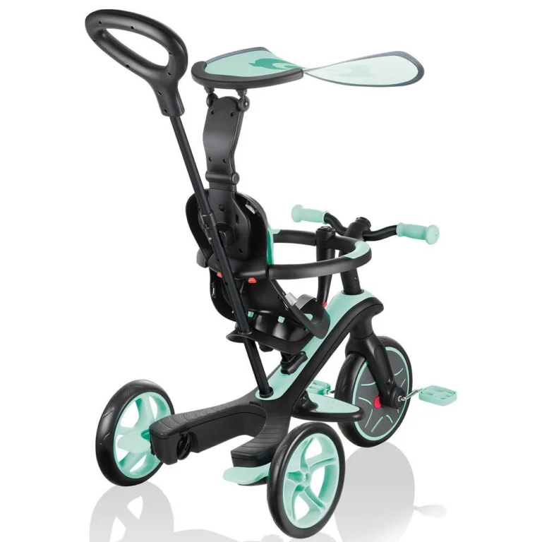 Tricycle évolutif Globber Explorer 4 en 1, vert menthe