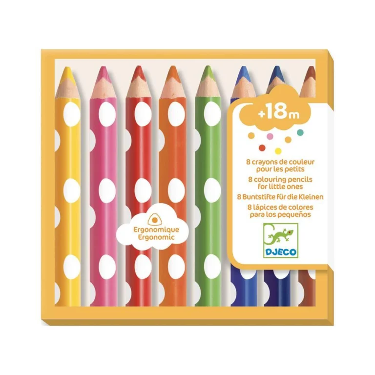 Crayons de couleur pour les petits Djeco