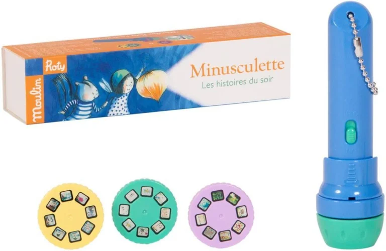 Lampe à histoires Minusculette, l&rsquo;école des loisirs