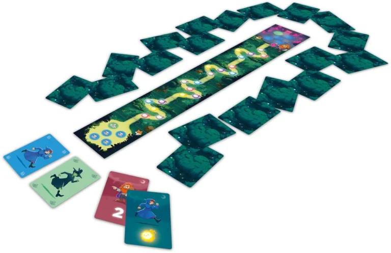 La Colline aux feux follets, jeu de cartes Amigo