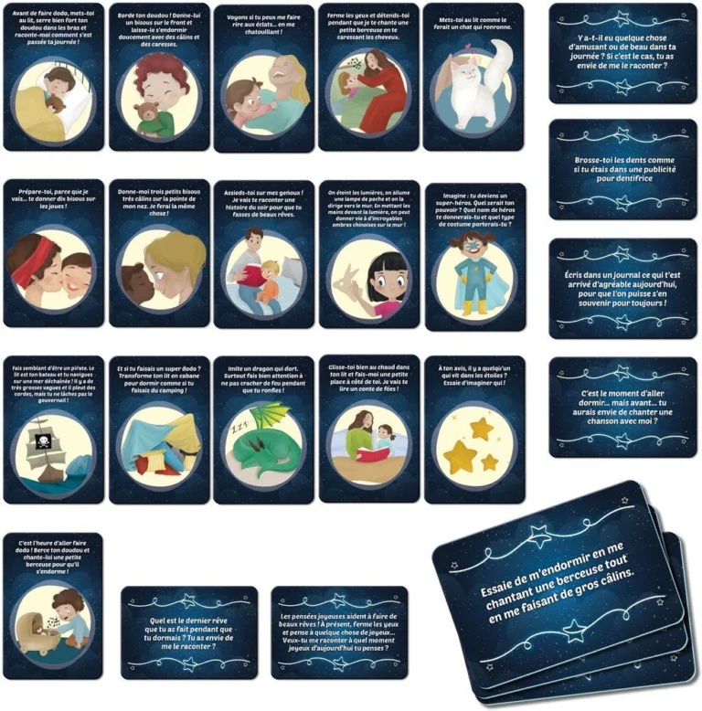 Jeu de cartes pour une bonne nuit Life Skills