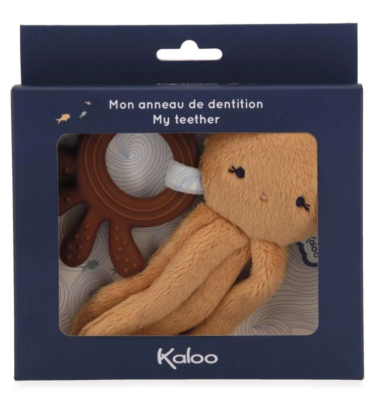Anneau de Dentition à Doudou Poulpe Kaloo