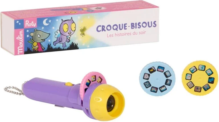 Projecteur d&rsquo;histoires Croque-Bisous, l&rsquo;école des loisirs