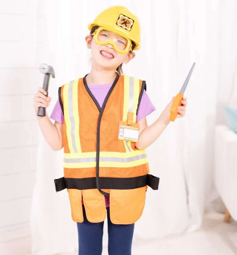 DĂ©guisement d’agent de chantier Melissa & Doug, 8 accessoires