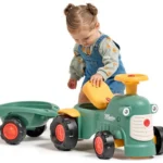 Porteur tracteur Maurice Cap avec remorque, fabriqué en France