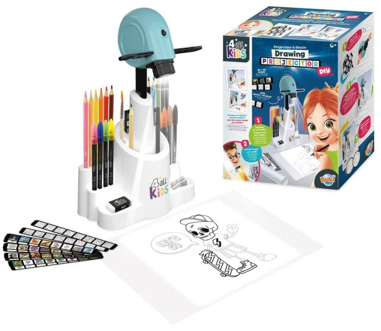 Projecteur à dessin Buki, 30 images et 200 motifs
