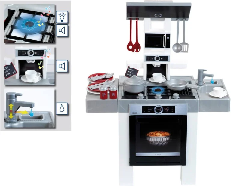 Cuisine Bosch Pure avec machine expresso Klein