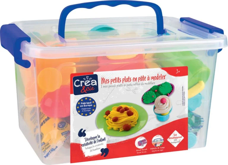 Mallette Mes petits plats en pâte à modeler Créa & Cie