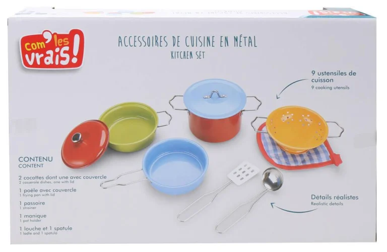 Accessoires de cuisine en métal Com&rsquo;les Vrais