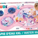 Tapis d&rsquo;eau XXL Ludi, décor sirène, 94 x 63 cm